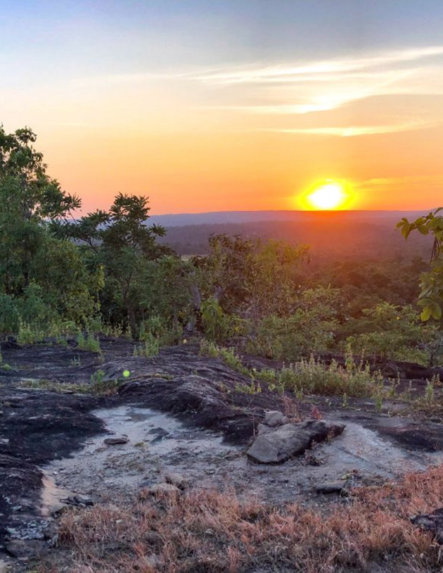 Sun Set View Point, Kanha